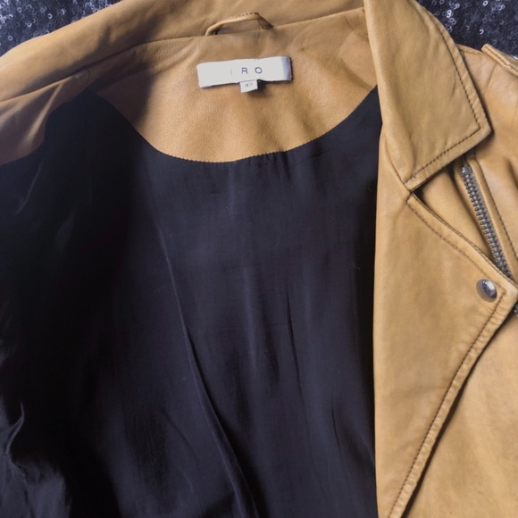 NEW, Never worn, IRO Asheville Leather Moto Jacket - Picture 3 of 13